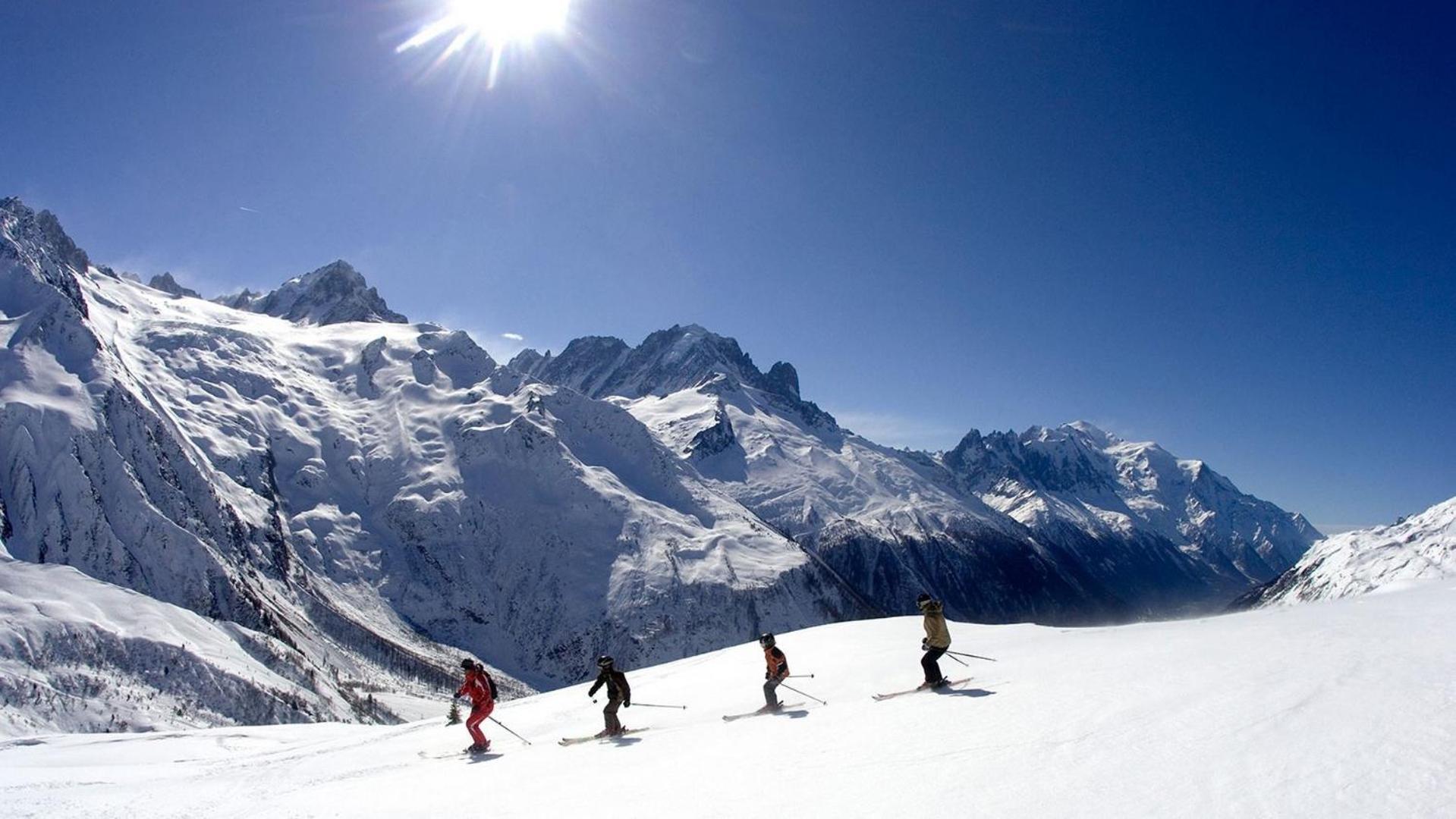 Apartmán Chamois Blanc Terrasse - A Chamonix Haven Near Aiguille Du Midi Exteriér fotografie